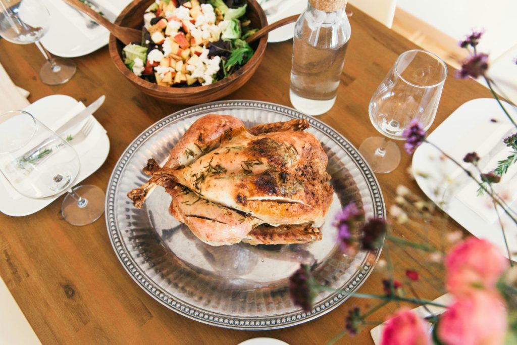 Food Combining Sample Menu